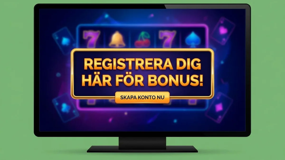 Registrera dig med bonus